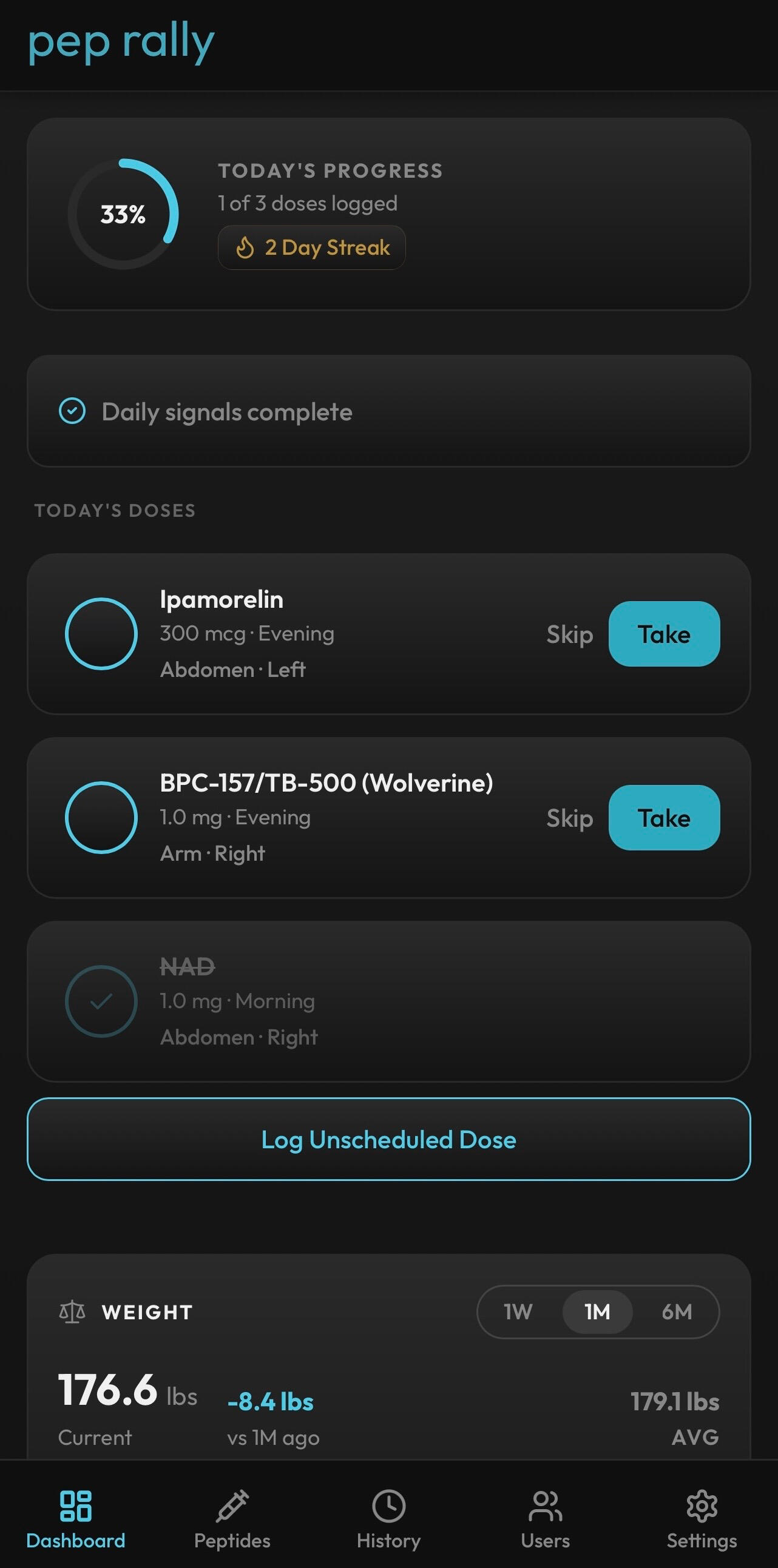 pep rally screenshot